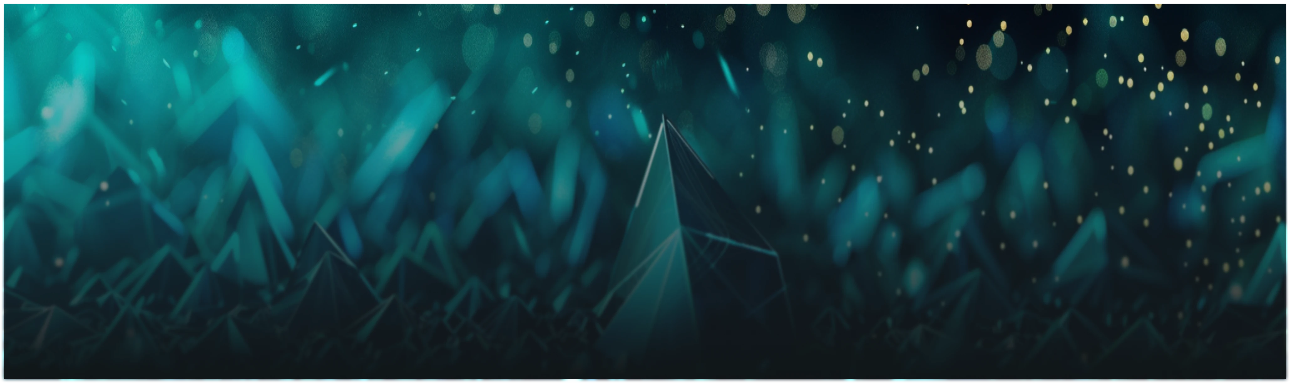 Abstract background with bokeh lights