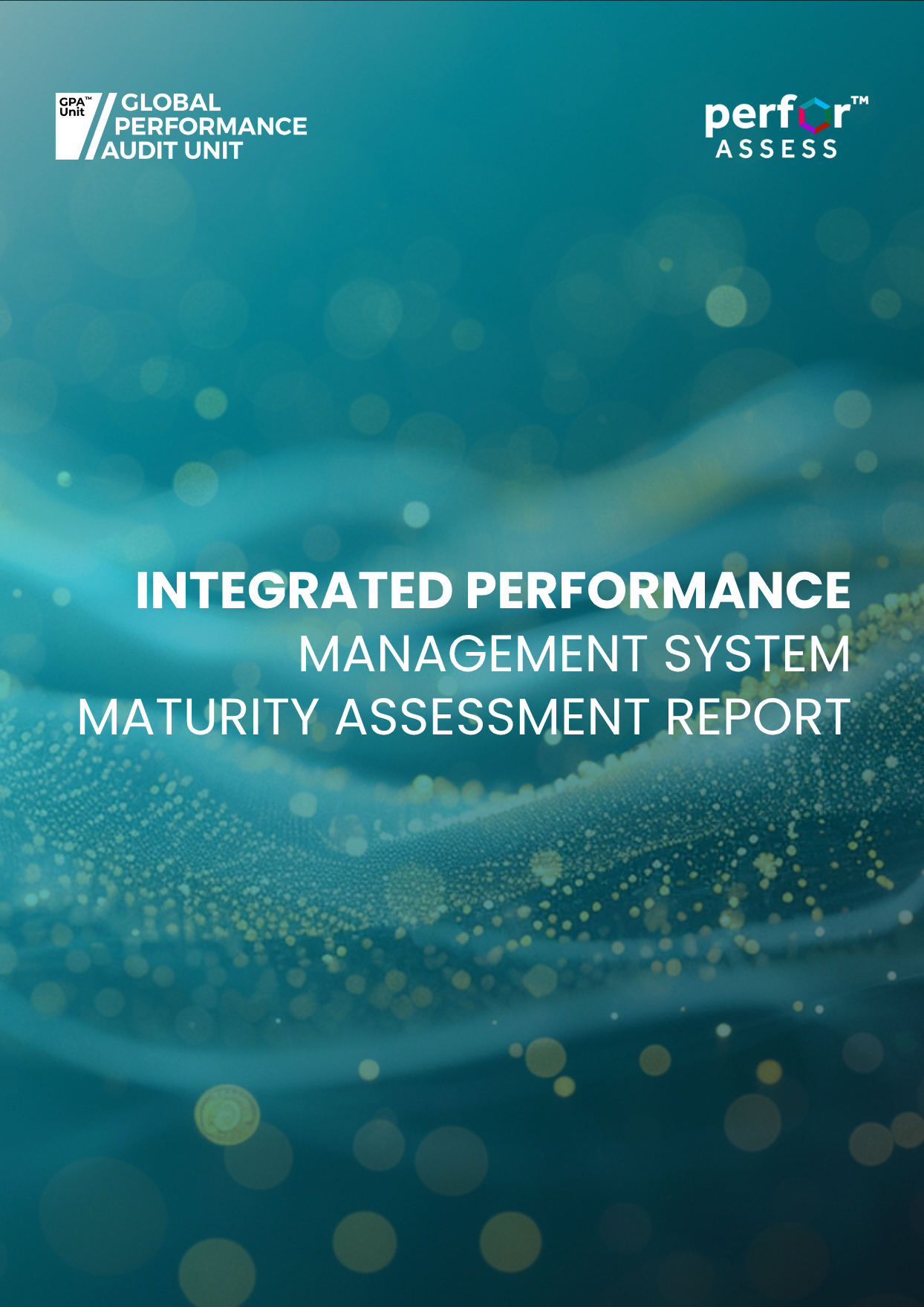 Recognized Maturity Assessment Report
