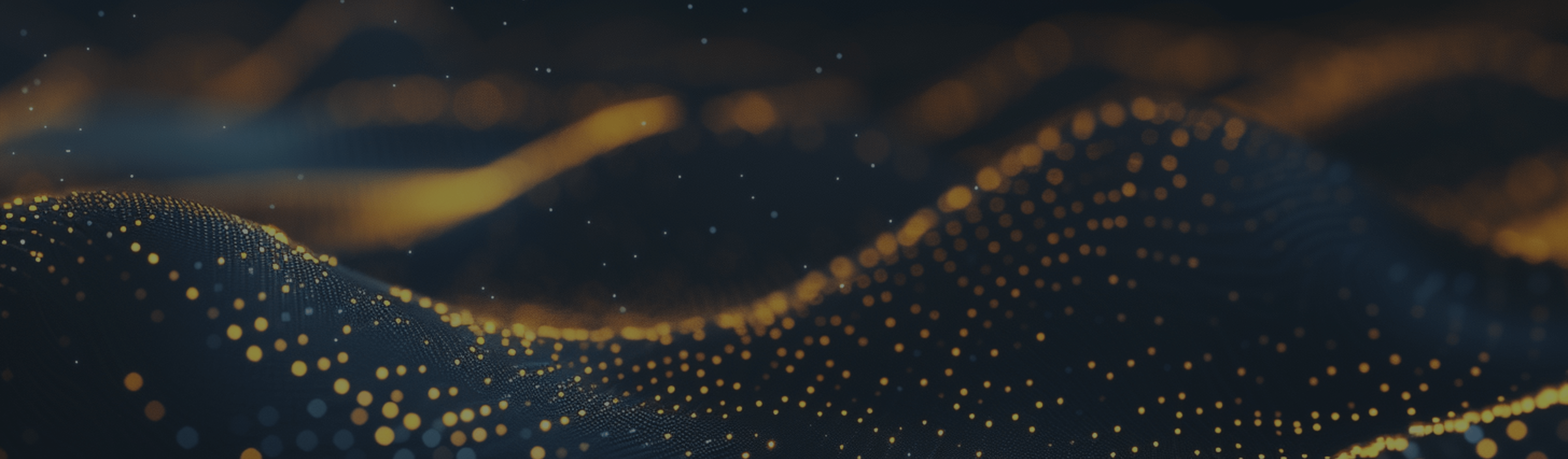 Abstract background with bokeh lights