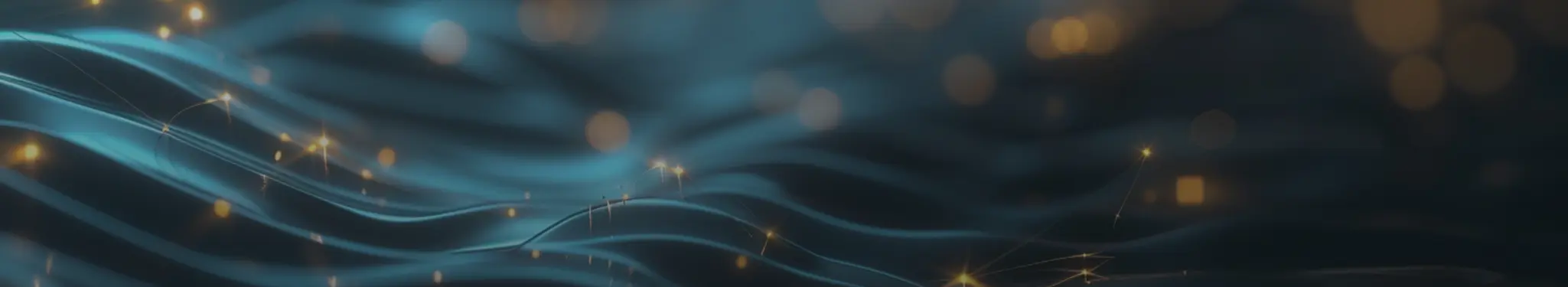 Abstract background with bokeh lights